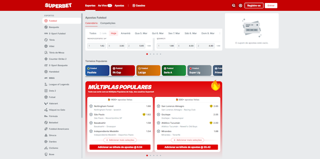 Futebolcard login